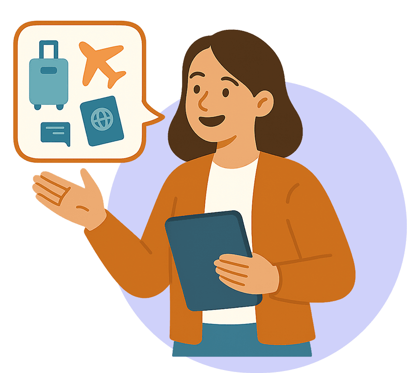 Capa do ebook Guia de Inglês para Viagem